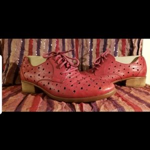 Red Leather *Born* shoes